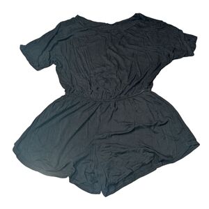 Eesome Black Casual Romper